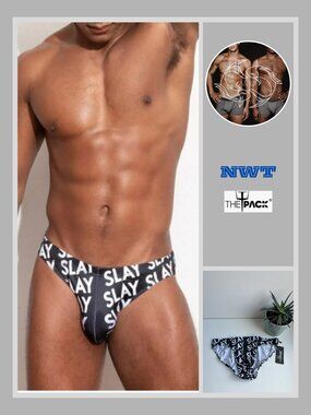 ThePack - Slay Brief - Black/White (M)